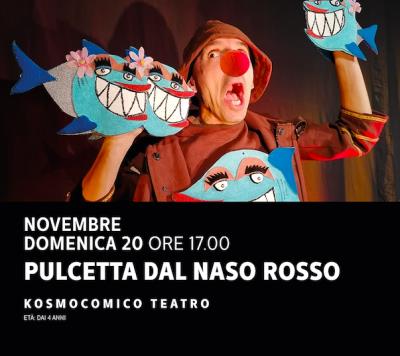 Pulcetta dal naso rosso il 20 novembre in scena al Teatro Troisi foto 