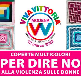 Coperte multicolori per dire no alla violenza sulle donne