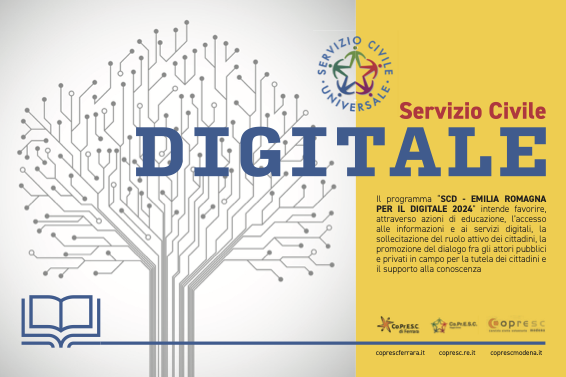 SERVIZIO CIVILE  DIGITALE 2024 - DIRITTI DIGITALI IN EMILIA ROMAGNA 2024 foto 