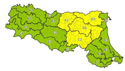 Allerta gialla per criticità per temperature estreme - Emissione 12/08/2024 foto 