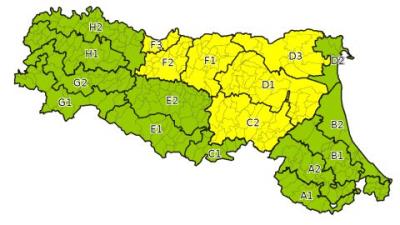 Allerta gialla per criticità per temperature estreme - Emissione 14/08/2024 foto 