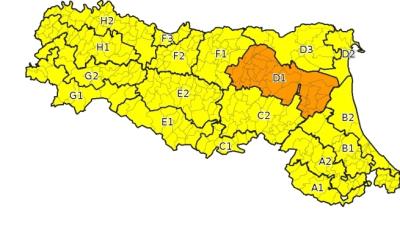 Allerta gialla per criticità per temporali - Emissione 22/09/2024 foto 