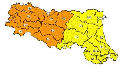 Allerta arancione per criticità idraulica - Emissione 17/10/2024