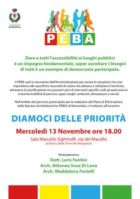 Diamoci delle priorità, incontro il 13 novembre foto 