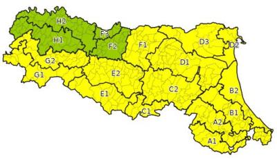 Allerta gialla per criticità idraulica - Emissione 22/11/2024