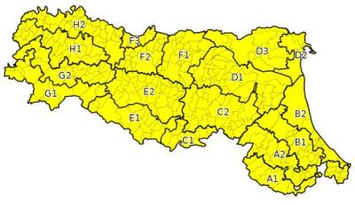 Allerta gialla per criticità per temporali - Emissione 12/05/2025