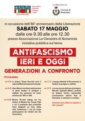 ANTIFASCISMO IERI E OGGI - Generazioni a confronto foto 
