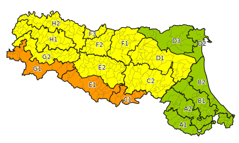 Allerta gialla per criticità idraulica - Emissione 26/02/2024
