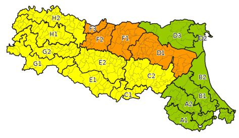 Allerta arancione per criticità idraulica - Emissione 28/02/2024