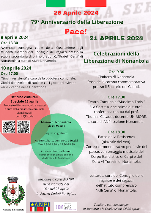 79° Anniversario della Liberazione