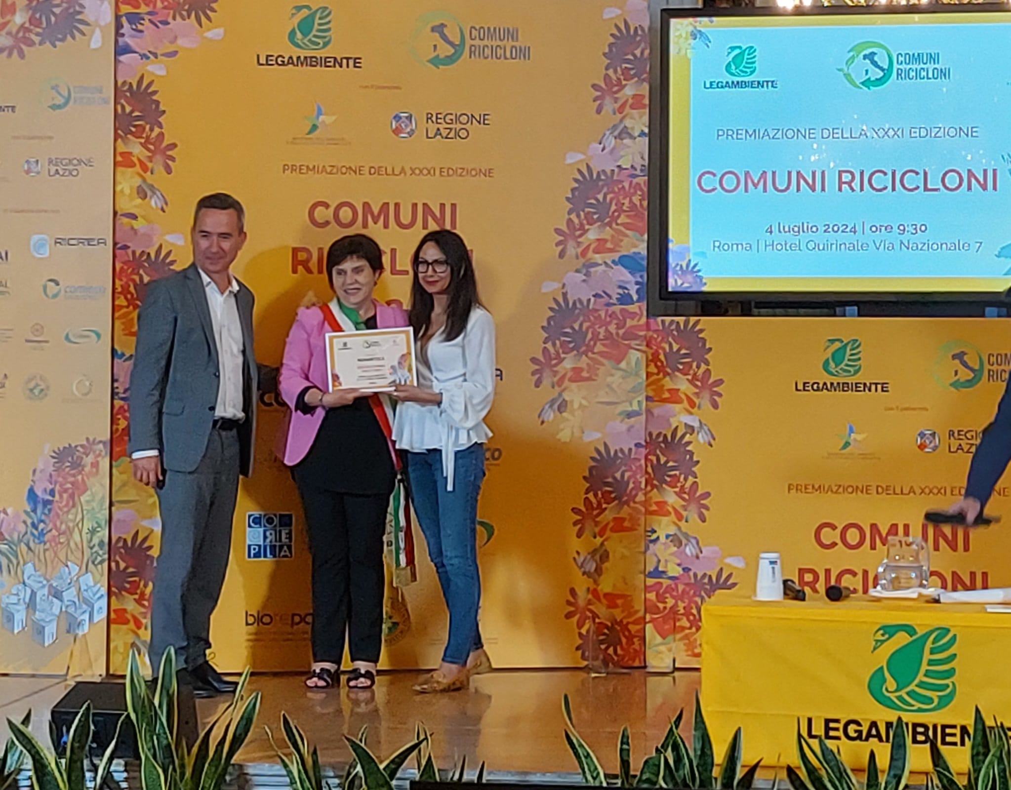 “Comuni Ricicloni” 2024, premiata Nonantola