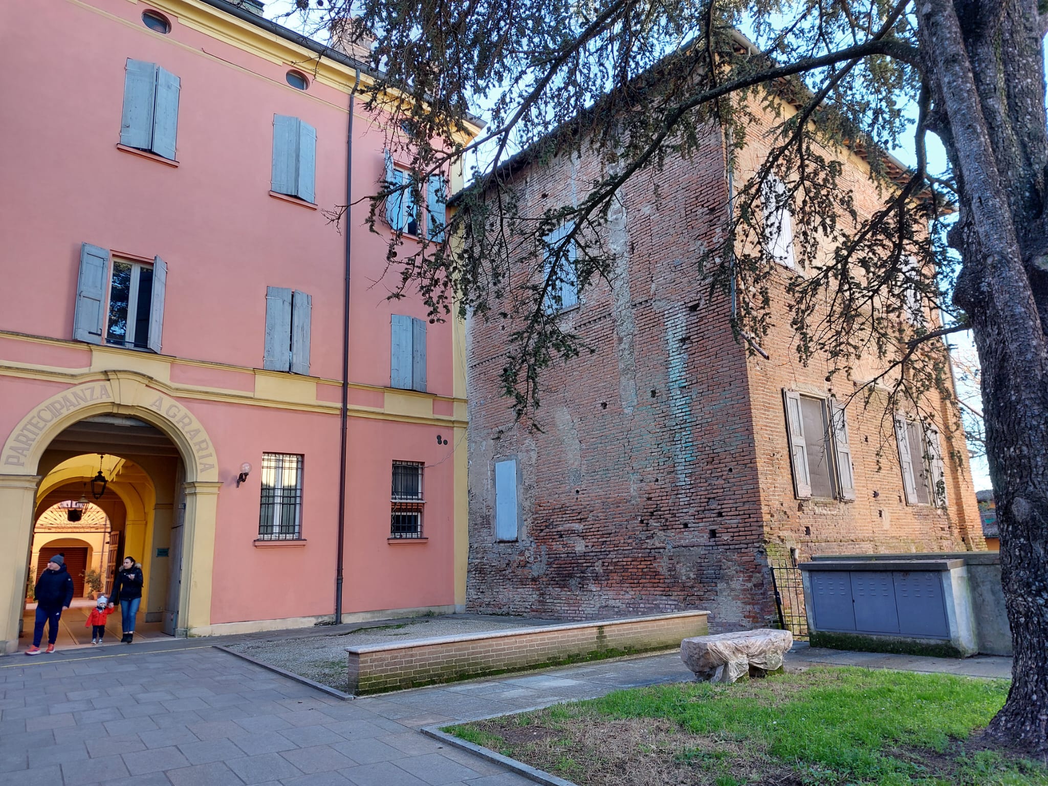 Chiusura temporanea passaggio androne della Partecipanza