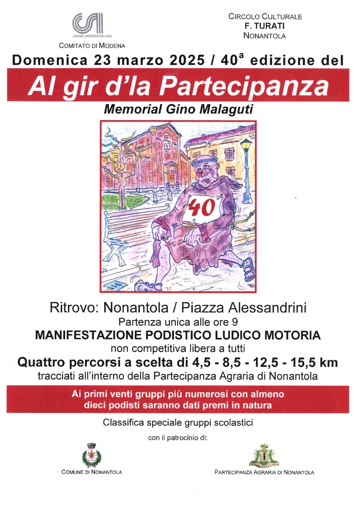 Al gir d'la Partecipanza - 23 marzo 2025